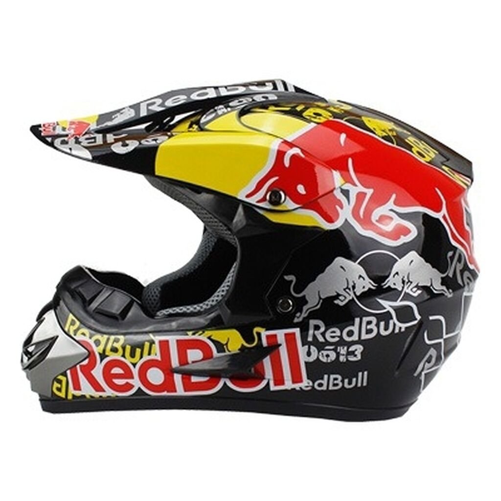 Кроссовый шлем Red bull