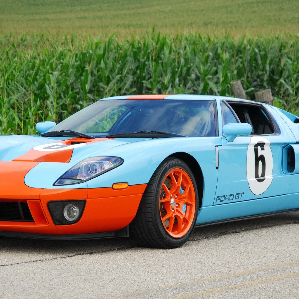 Ford gt 40 оранжевый
