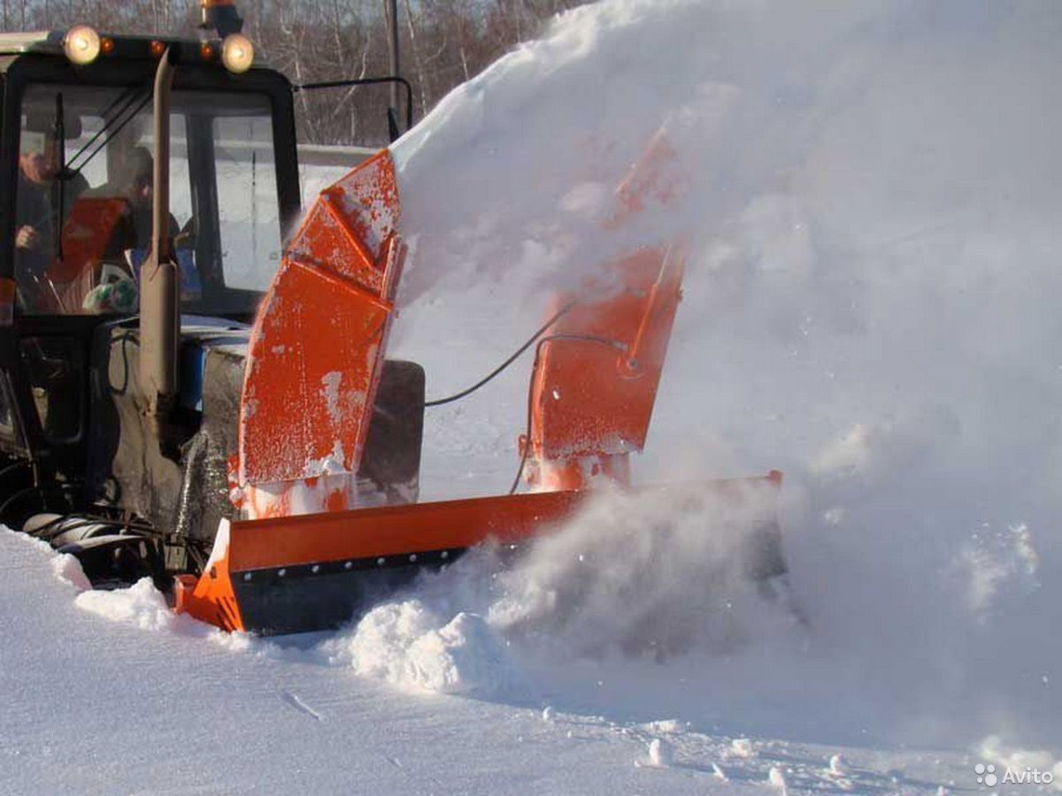 Навесная снегоуборочная машина Су 2.1 ом