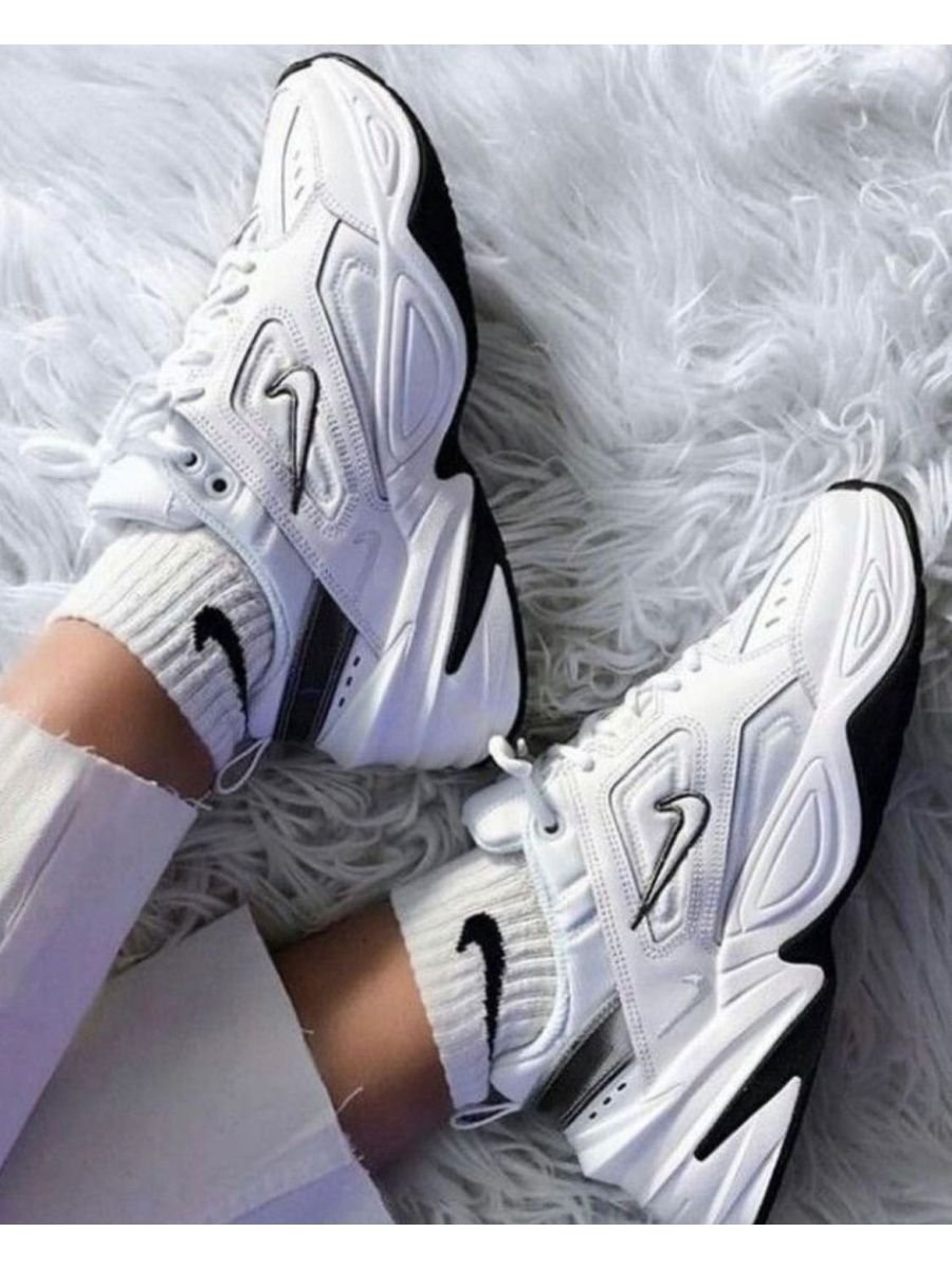 Nike m2k Tekno женские белые