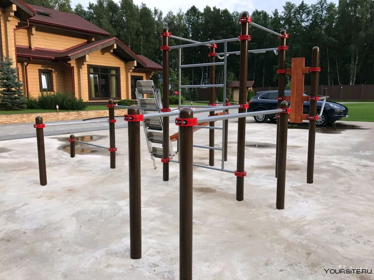 Воркаут-площадка комплекс