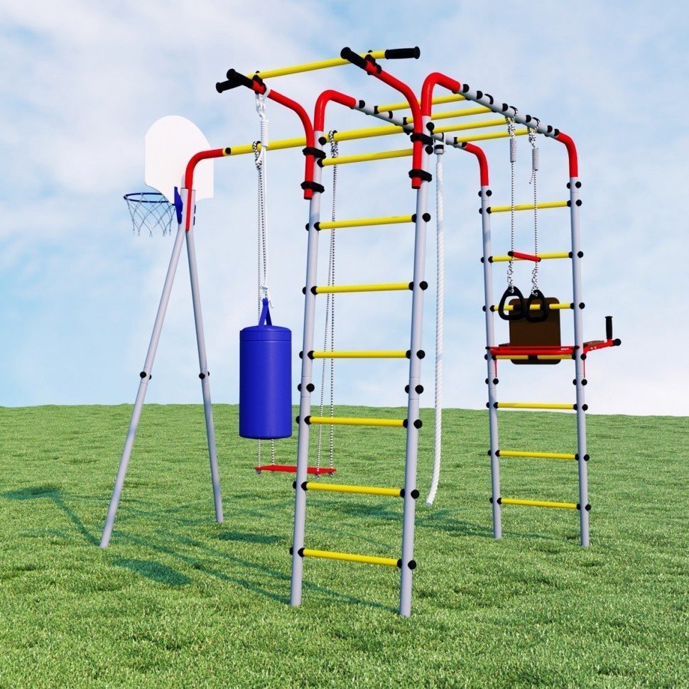 Дачный комплекс "Fitness" + гнездо качели romana r 103.20.04