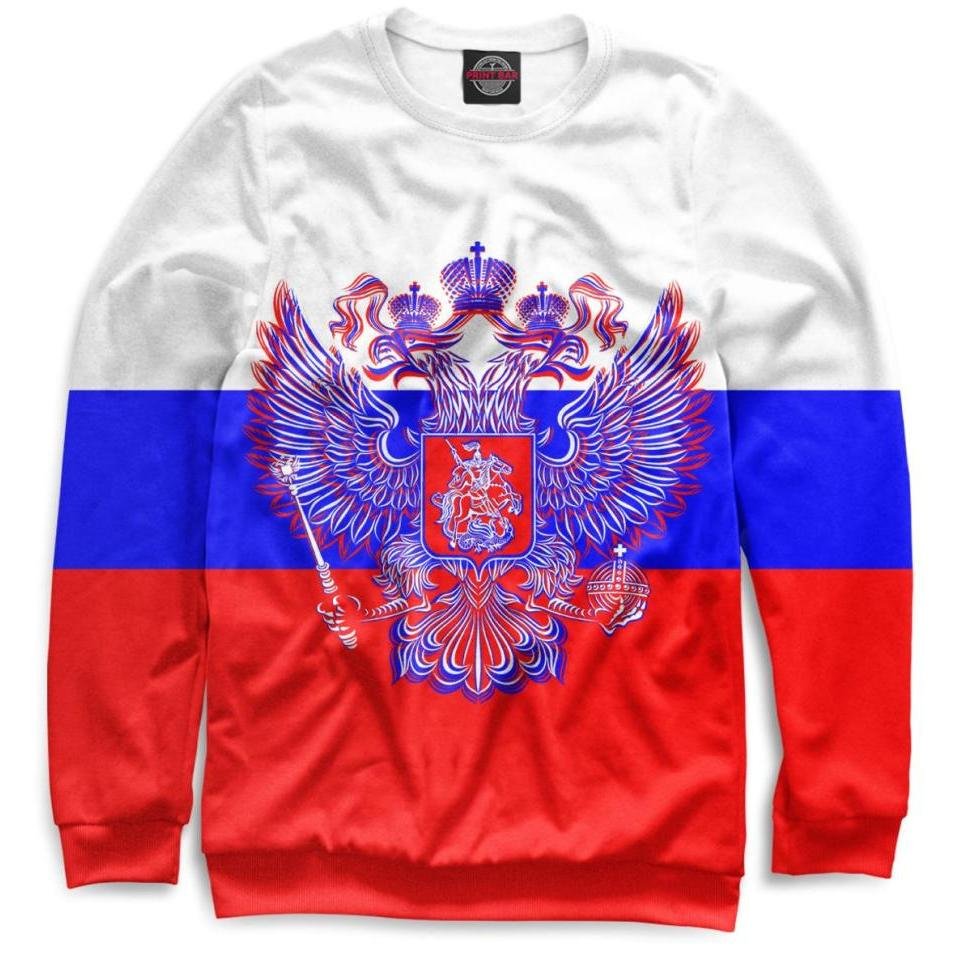 Одежда с флагом России