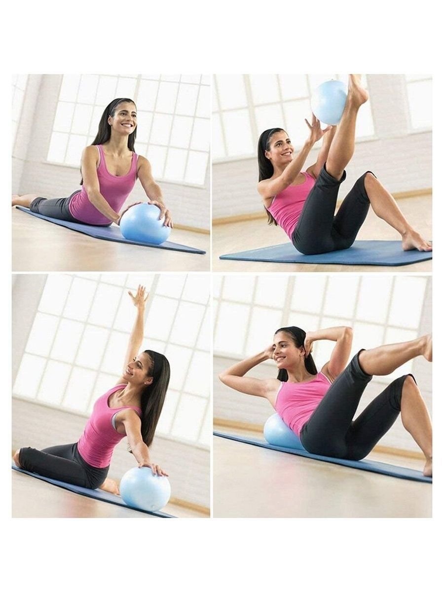 Пилатес упражнения с мячом