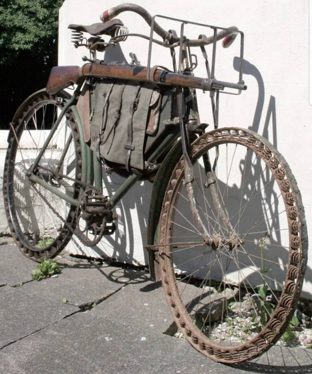 Немецкий военный велосипед 1905 года