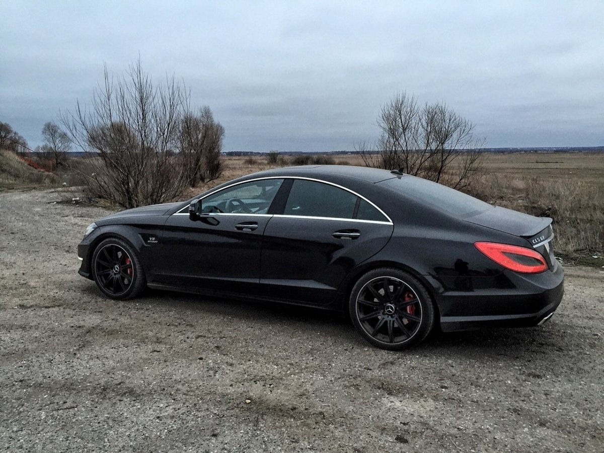 CLS 63 AMG черный