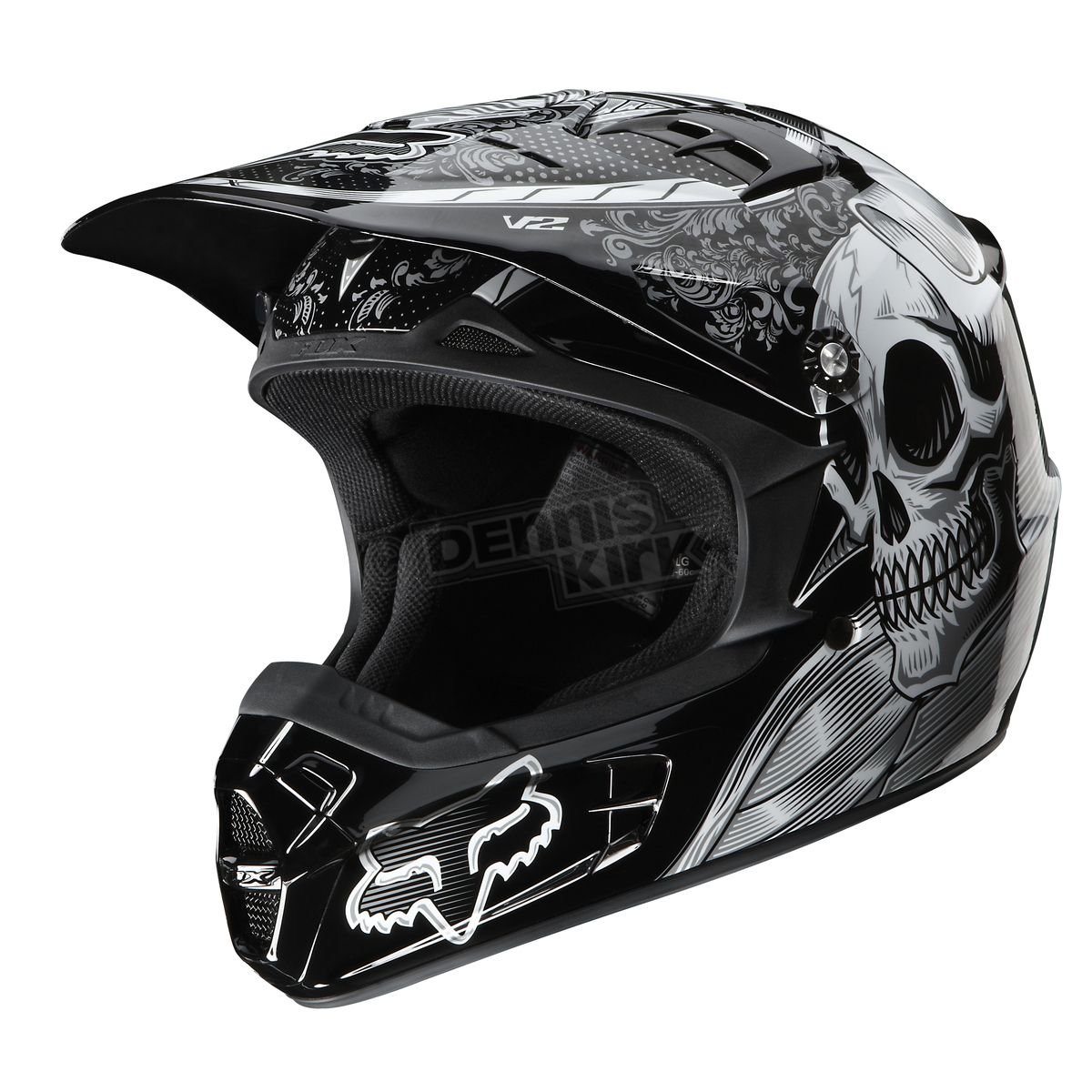 Шлем Fox v2 черный