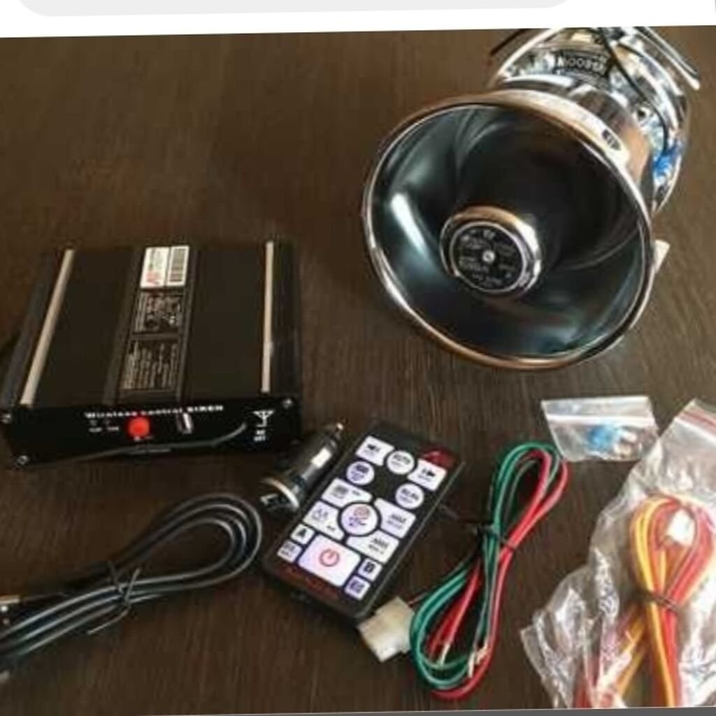 СГУ (сирена) 800w + рупор, крякалка