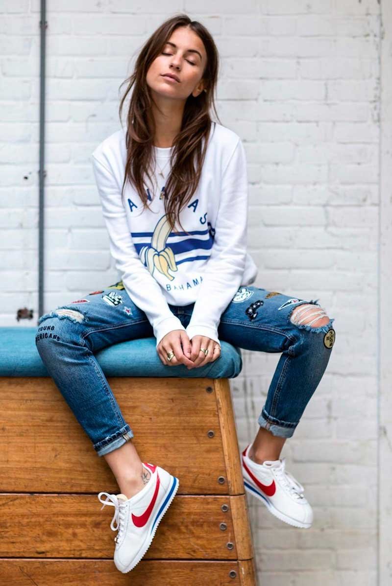 Nike Cortez look