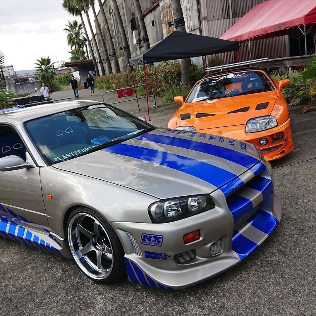 Nissan Skyline GTR 34 Форсаж