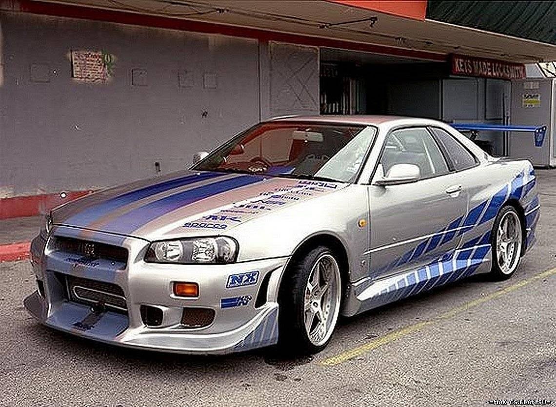 Nissan Skyline GTR 34 Форсаж