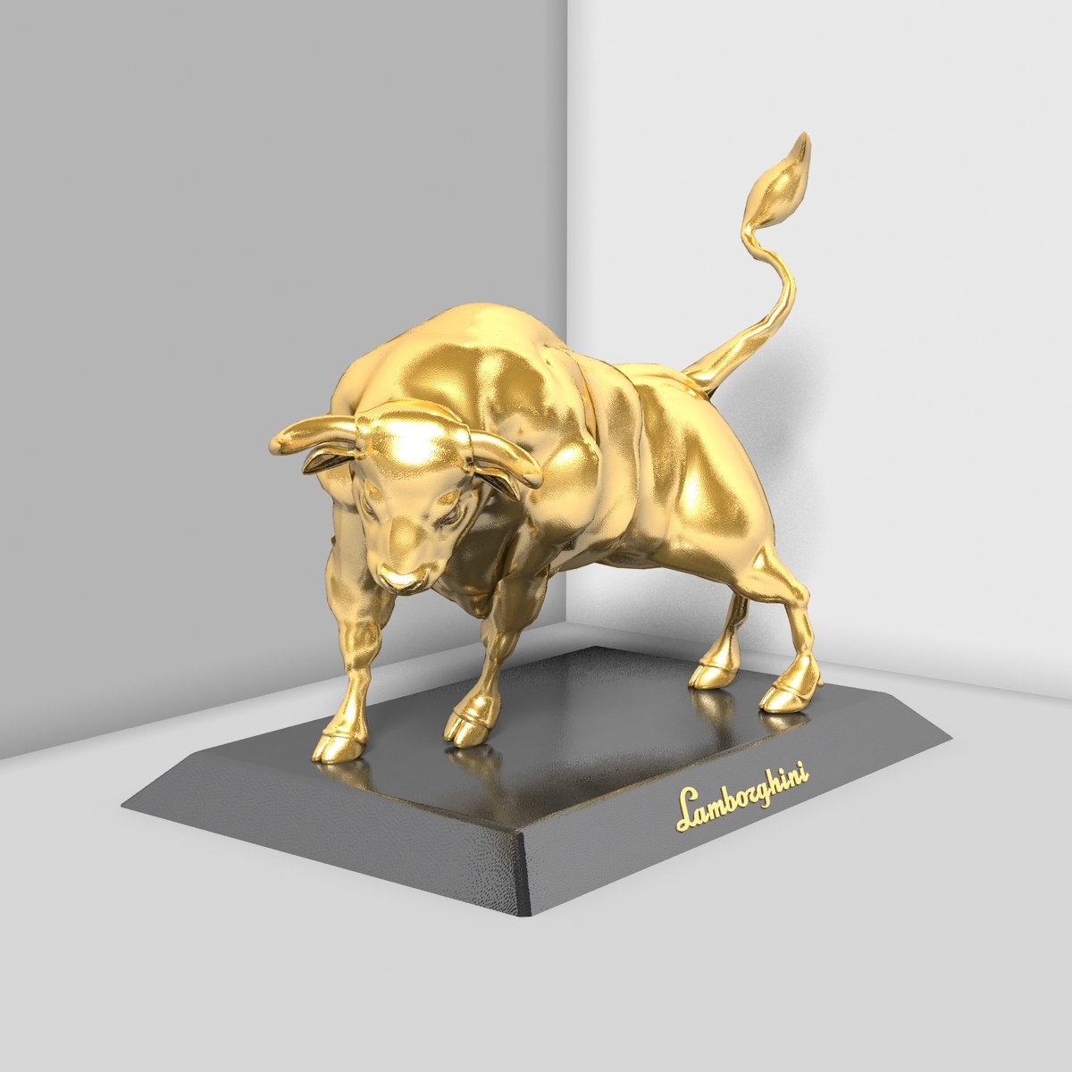 Золотой бык Ламборджини
