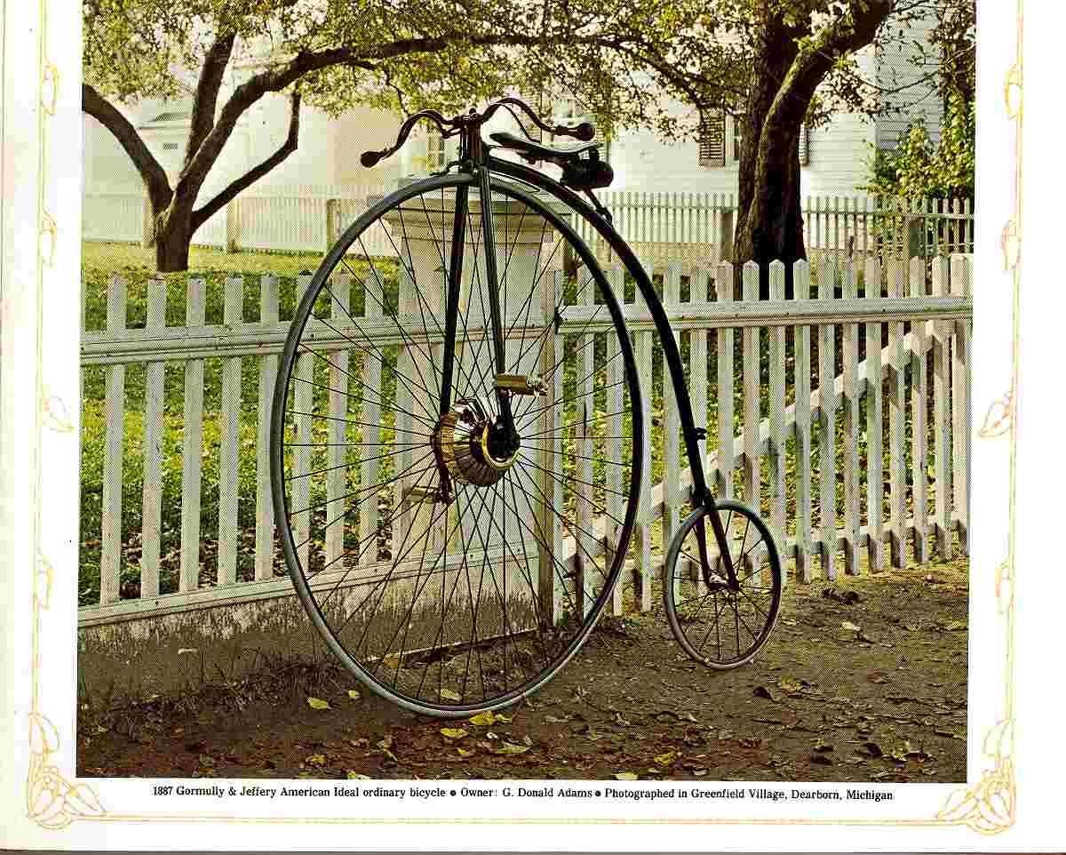 Пенни фартинг велосипед 1884