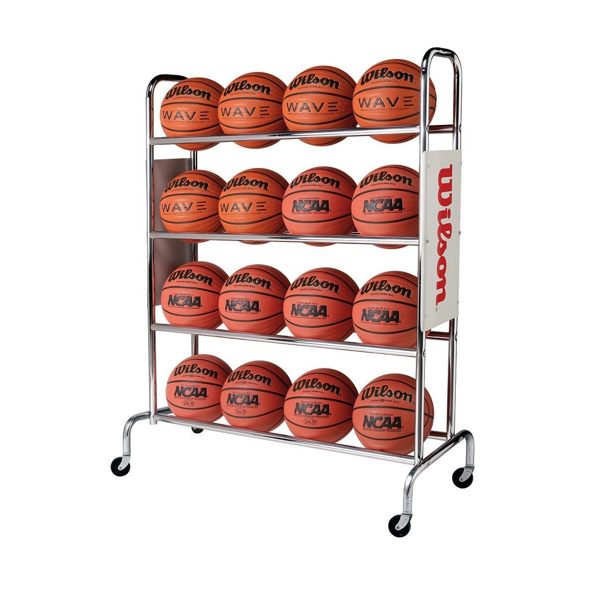 Тележка для баскетбольных мячей Spalding 63763