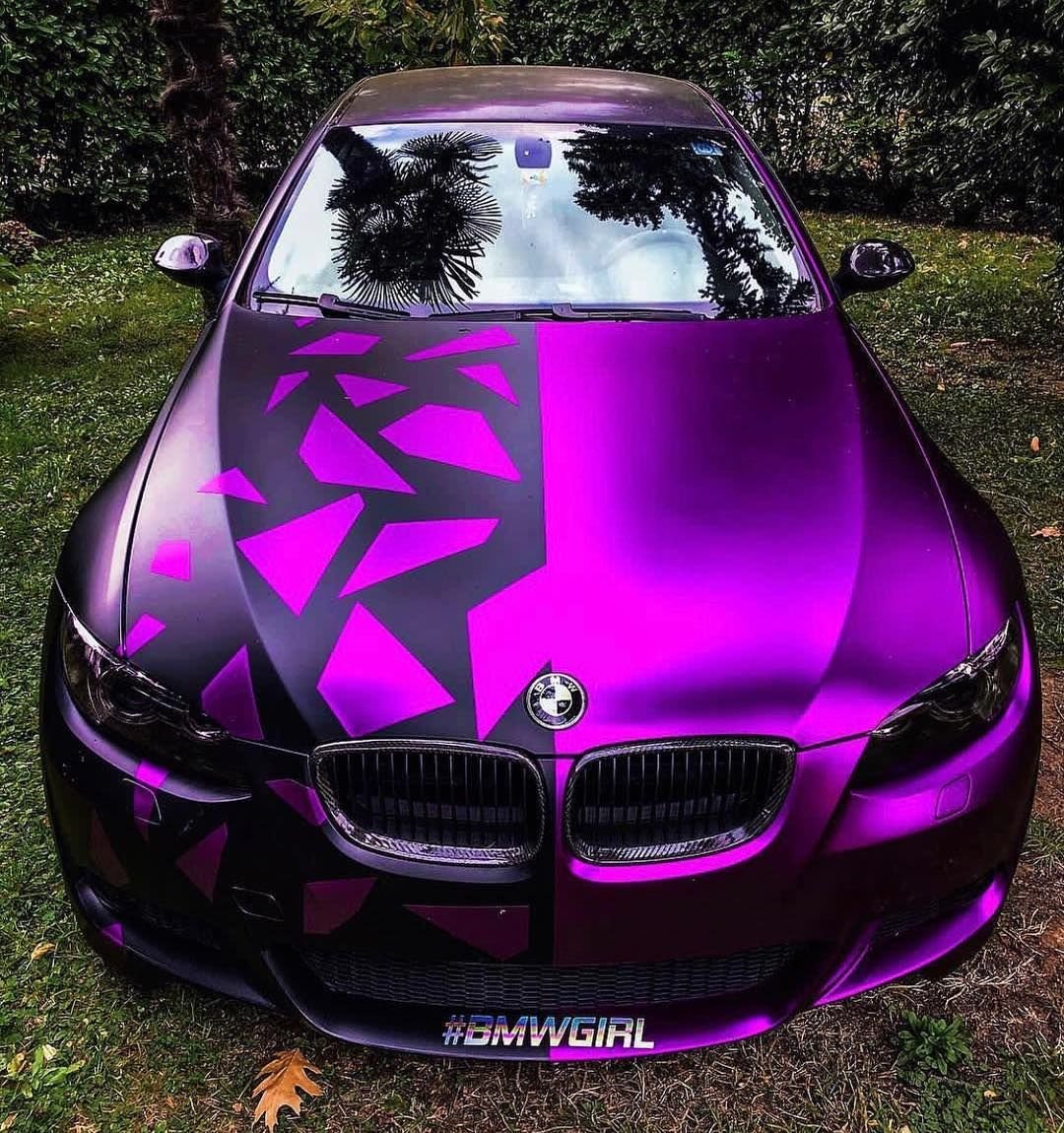 Двухцветная покраска авто