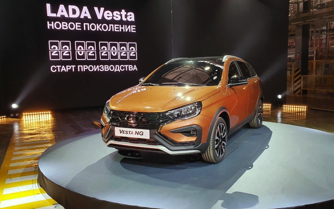 Новая Лада Веста ng 2022