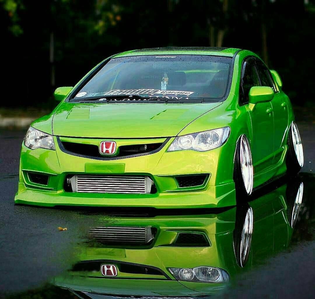 Honda Civic 2008 Green