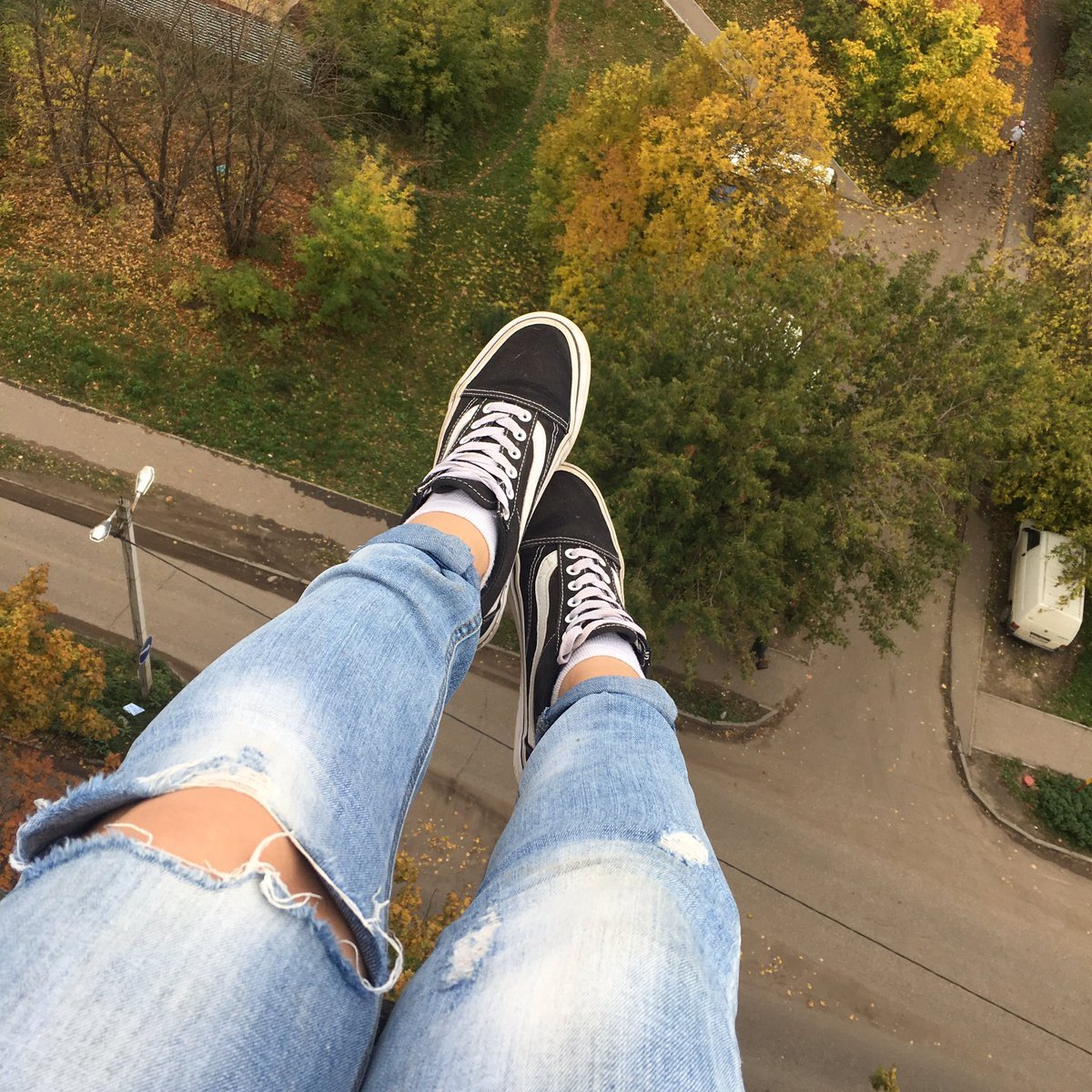 На краю крыши ного
