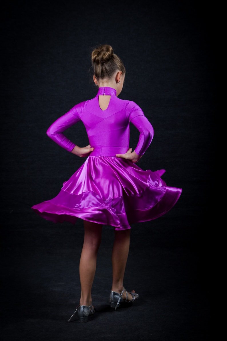 Платье для спортивных танцев для девочки