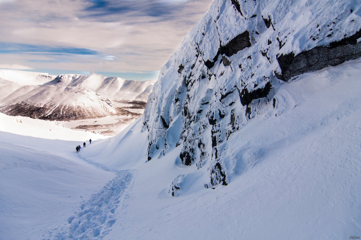 Хибины горы зима