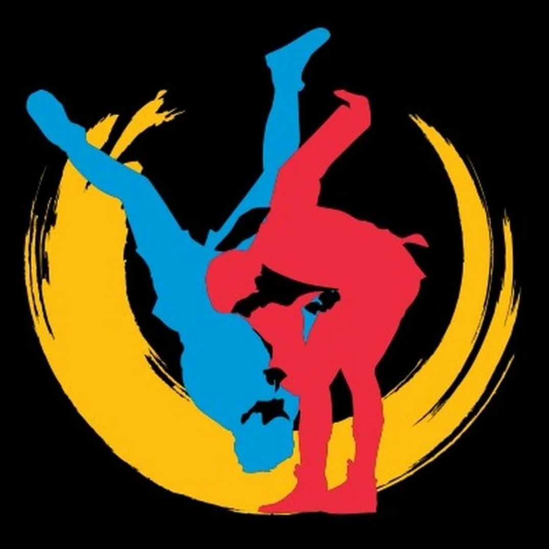 Логотип клуба единоборств самбо дзюдо