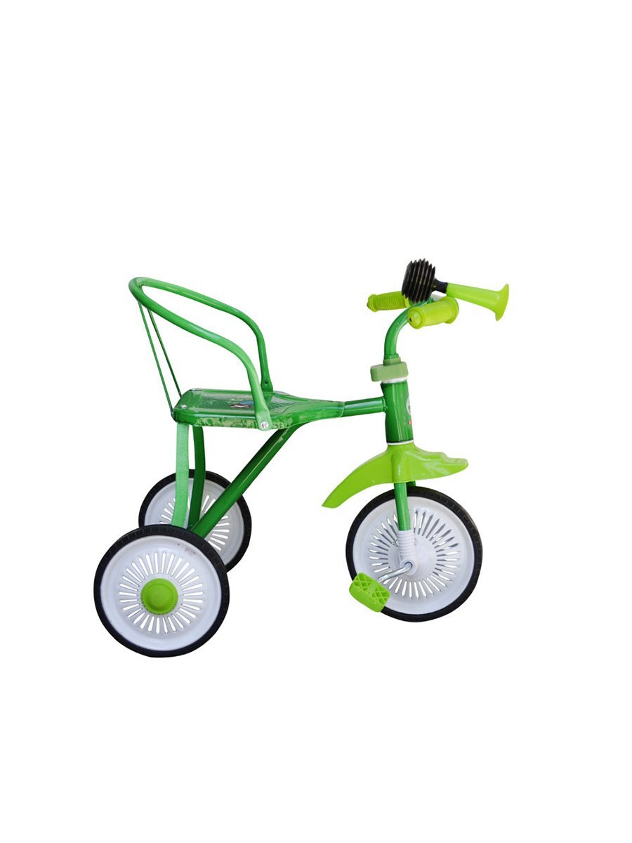 Велосипед мазекея трёхколёсный зеленый