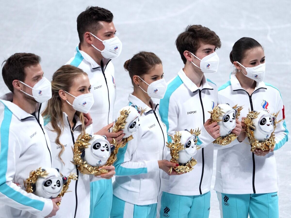 Фигурное катание олимпиада 2022 Россия