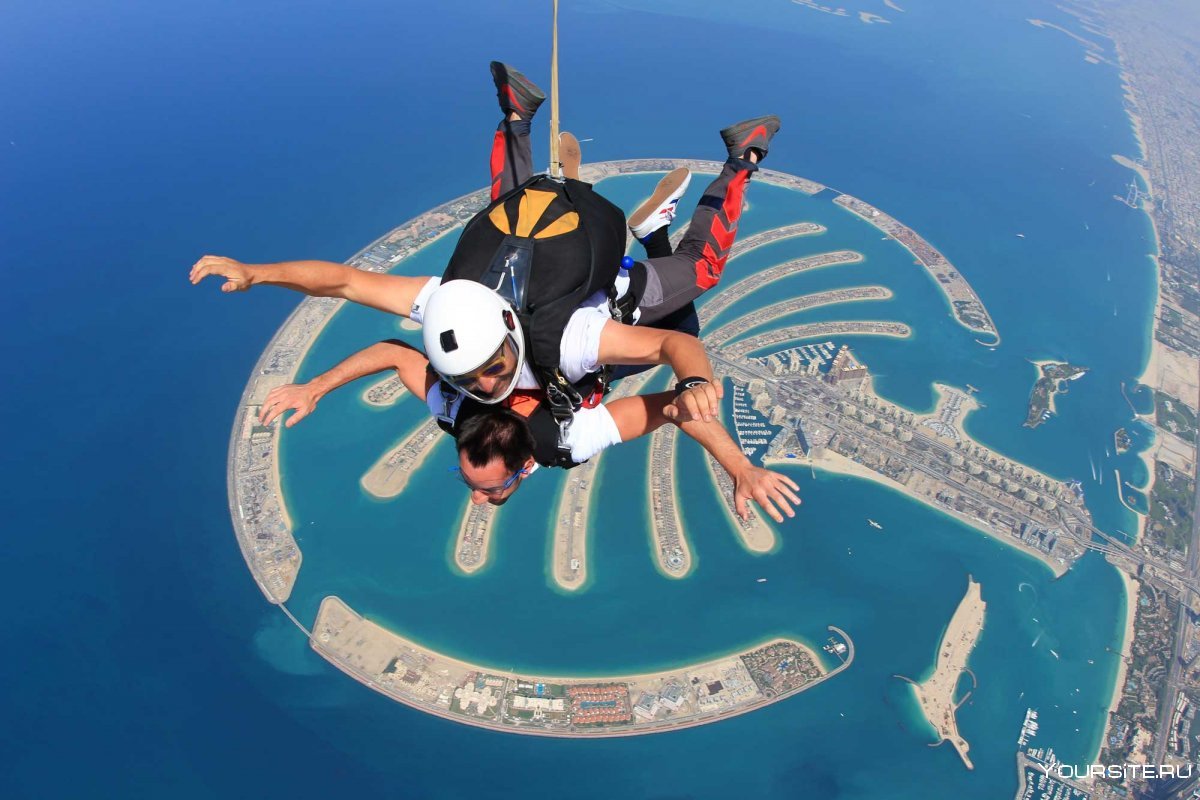 Скайдайв Дубай Skydive Dubai