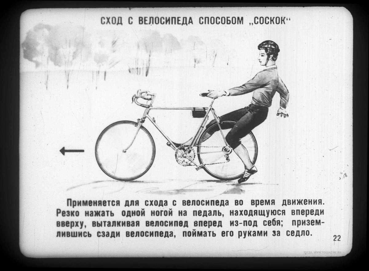 Плакат с велосипедистами