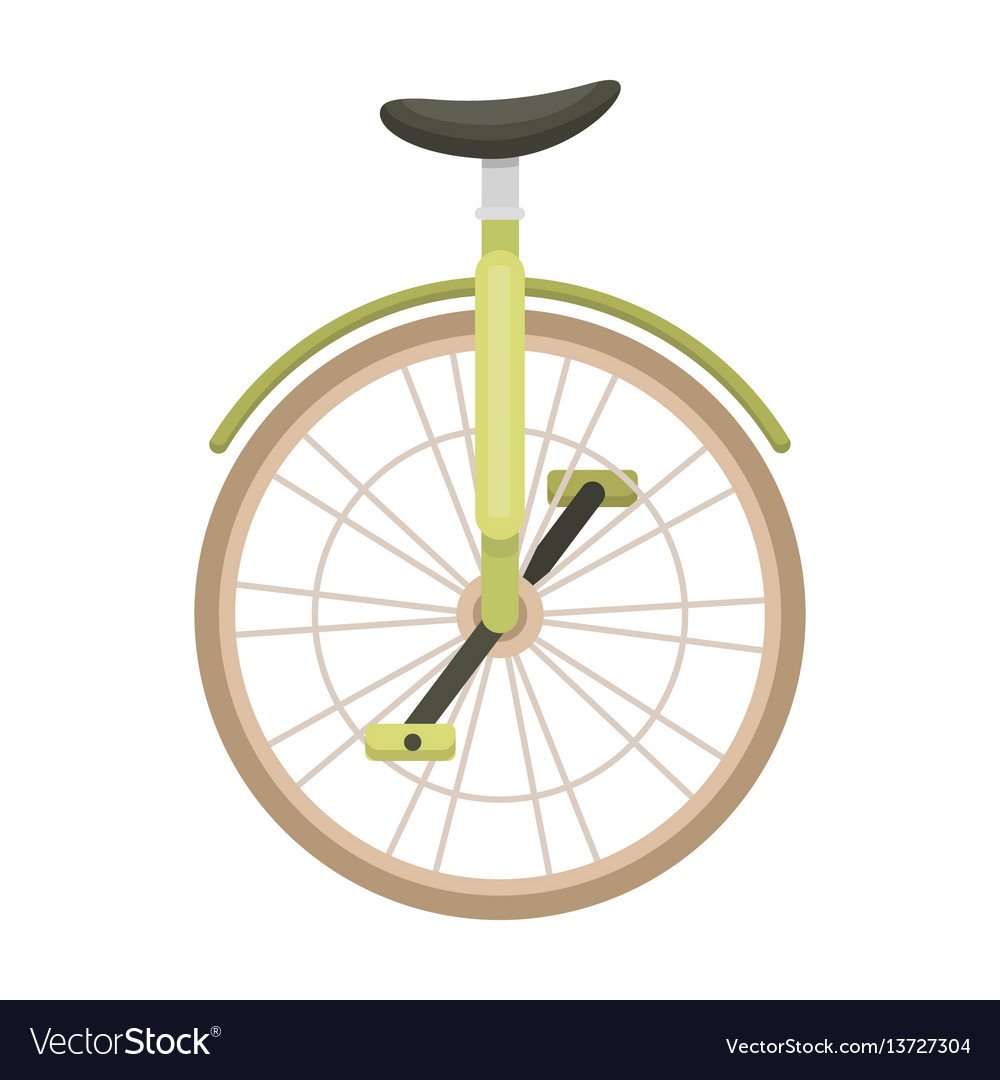 Велосипед на 1 колесе в цирке