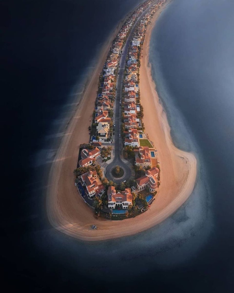 Дубай искусственный остров Пальма Джумейра