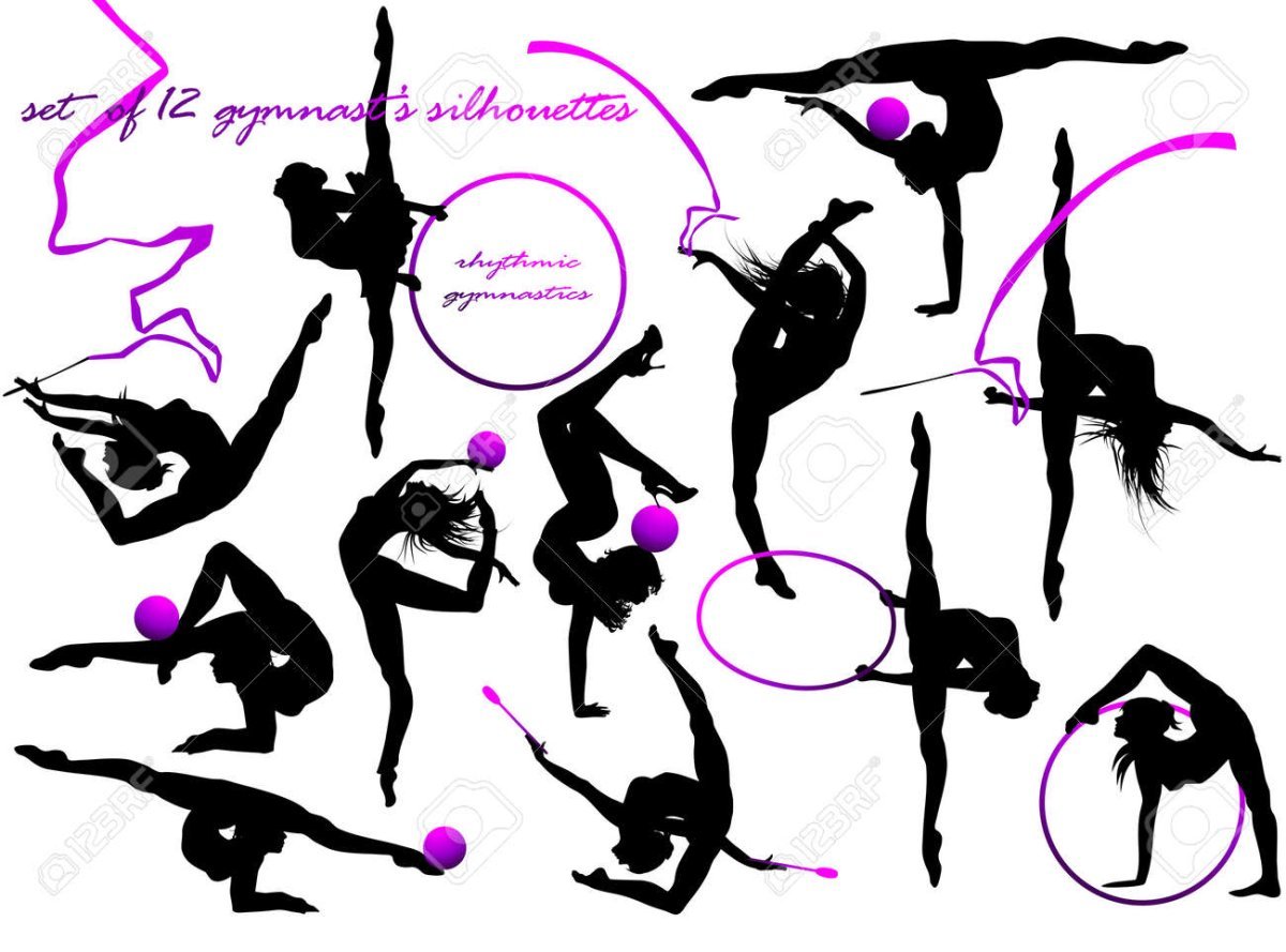 Художественная гимнастика схема