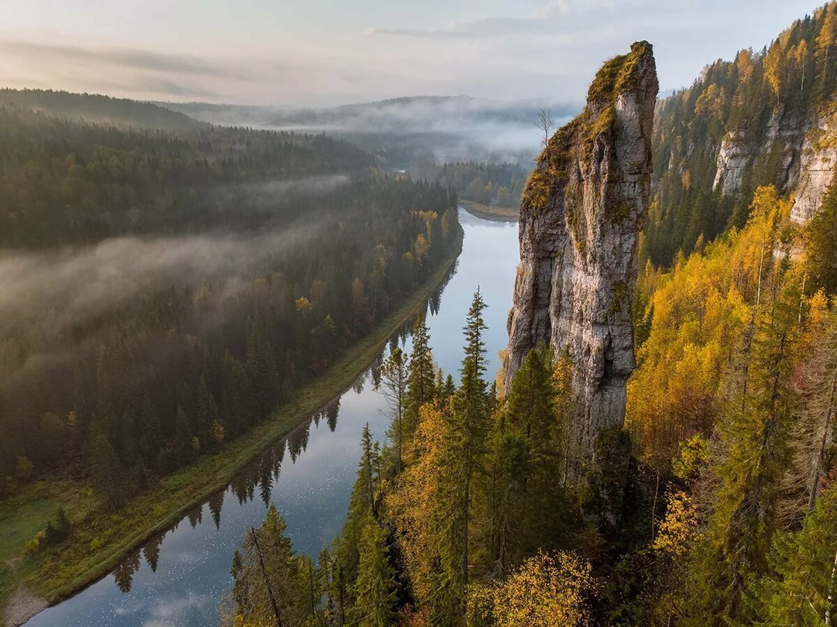 Усьвинские столбы Пермский край