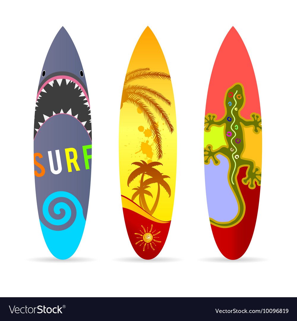 Доска для серфинга иллюстрация