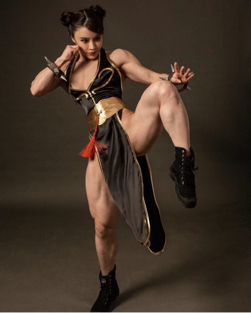Чунь ли Street Fighter косплей