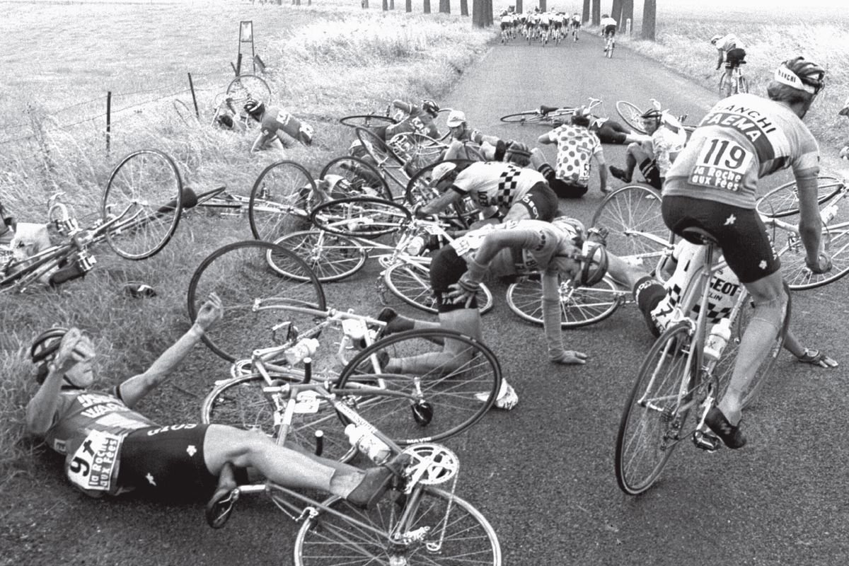 Велосипедисты 60-х годов