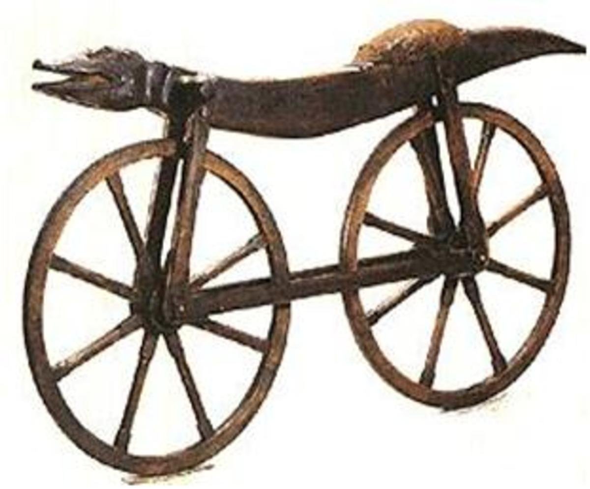 Первый велосипед 1790