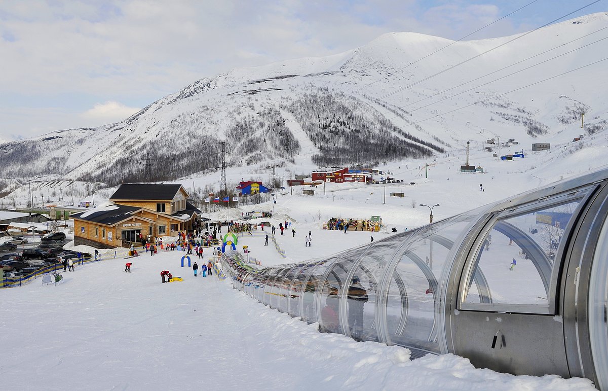 Горы Хибины горнолыжный курорт