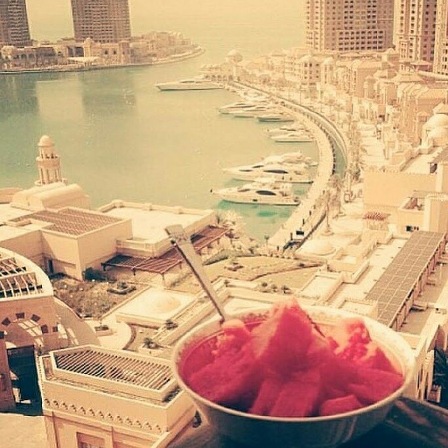 Красивый завтрак в Дубае