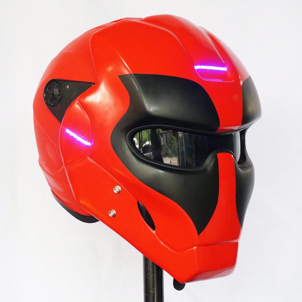 Шлем Дэдпул для мотоцикла