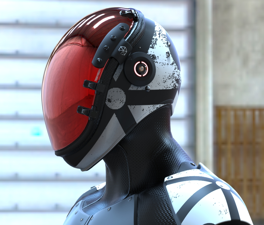 Шлем Future Cyberpunk