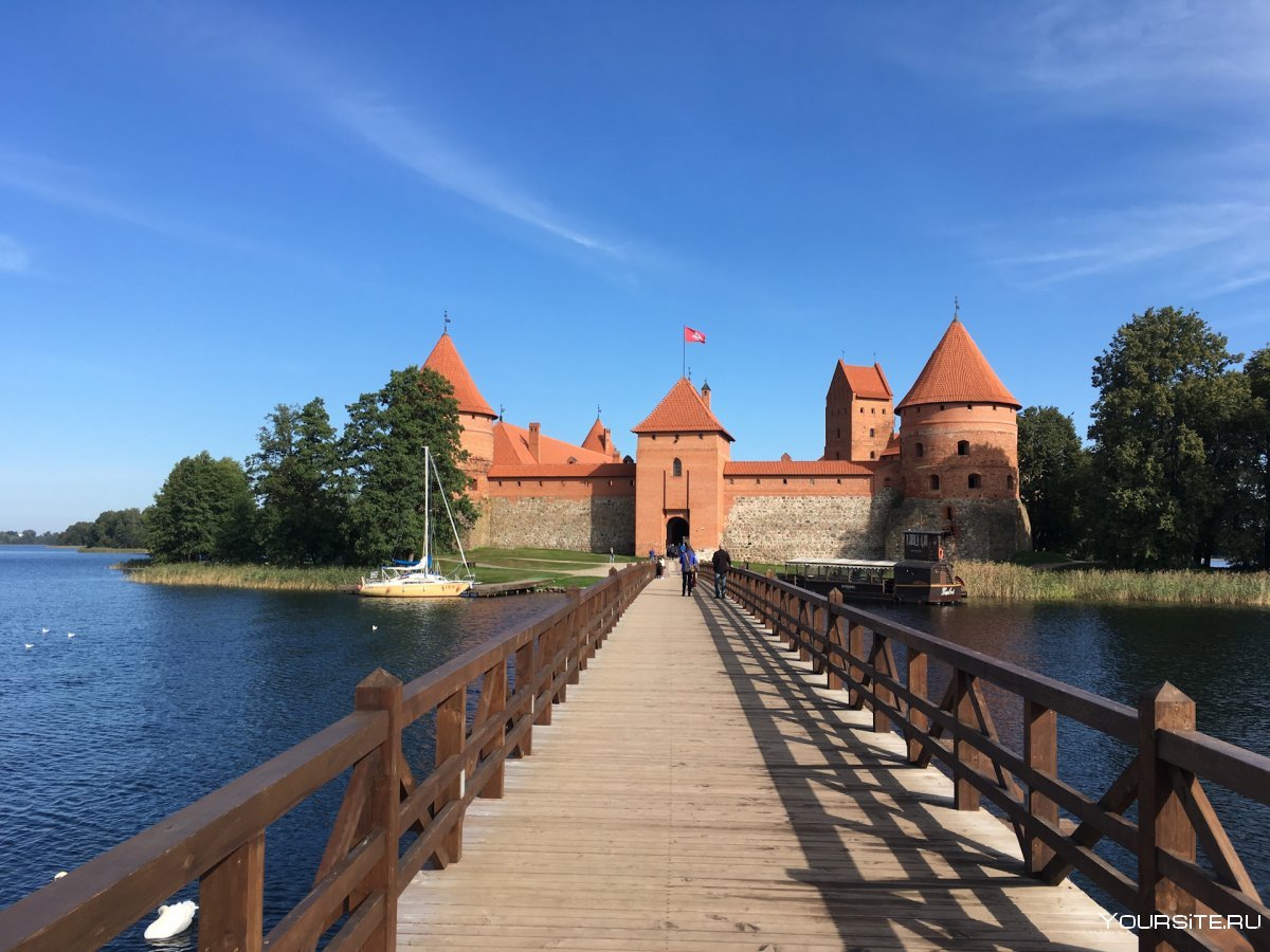 Литва Друскининкай замок