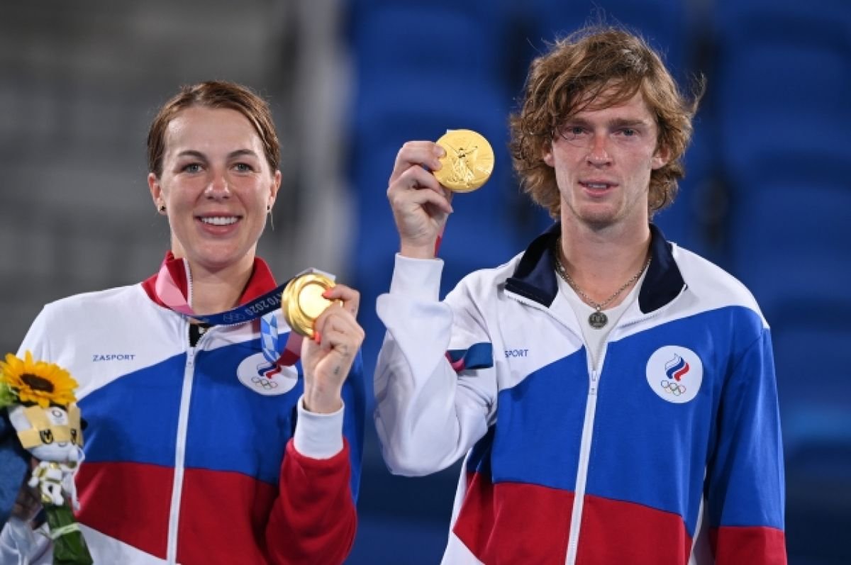 Рублев и Павлюченкова Олимпийские чемпионы