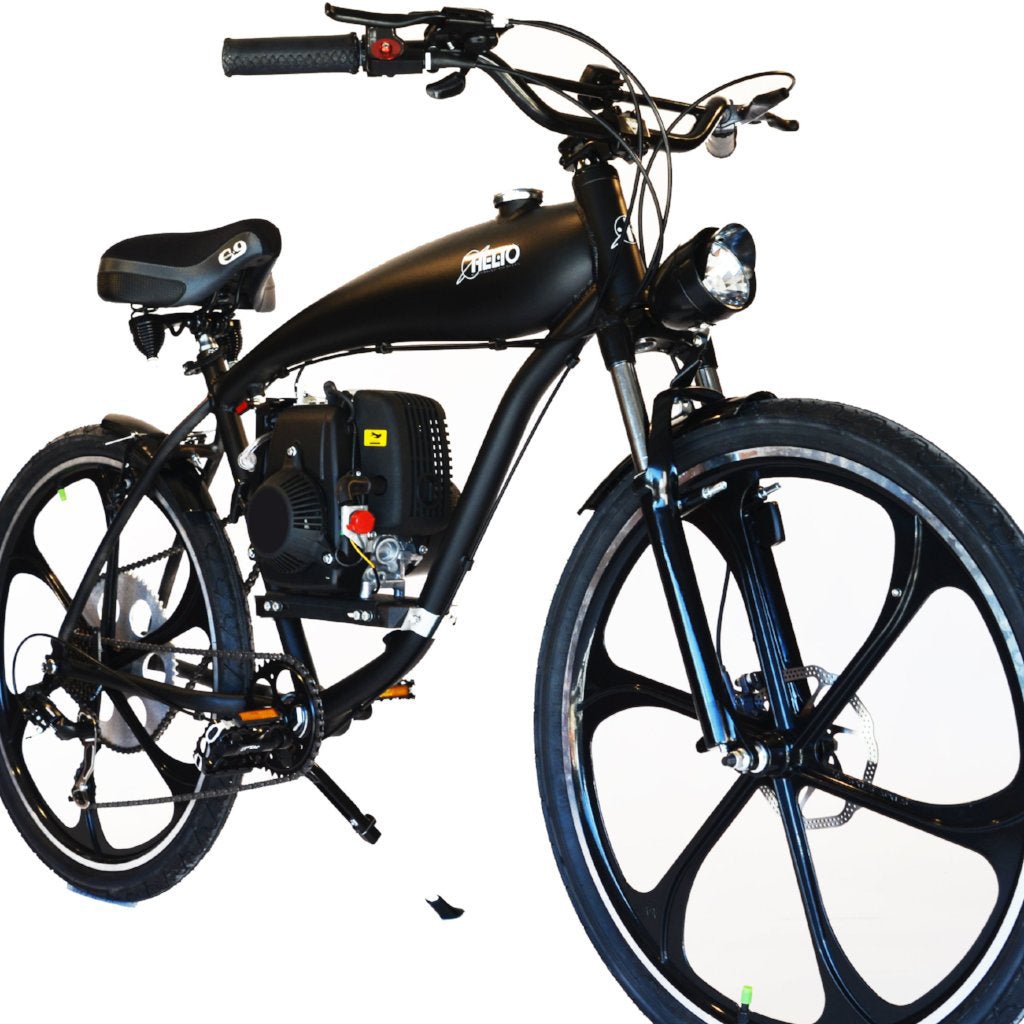 Велосипед с мотором 125 кубов