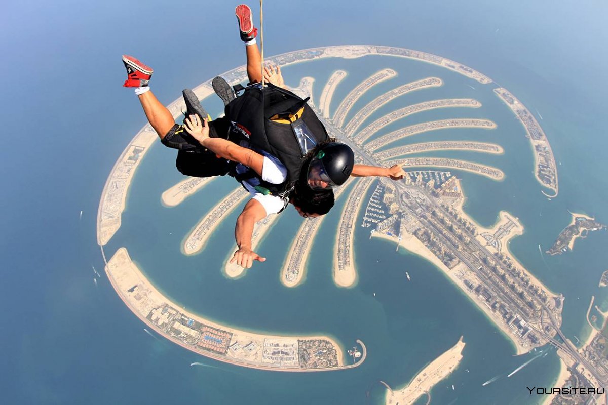 Скайдайв Дубай Skydive Dubai