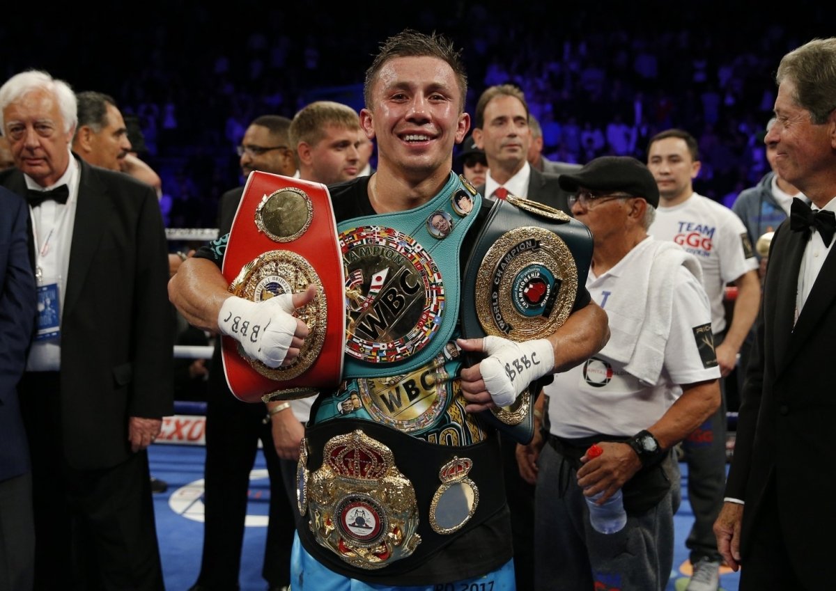 Профессиональный боксер ggg