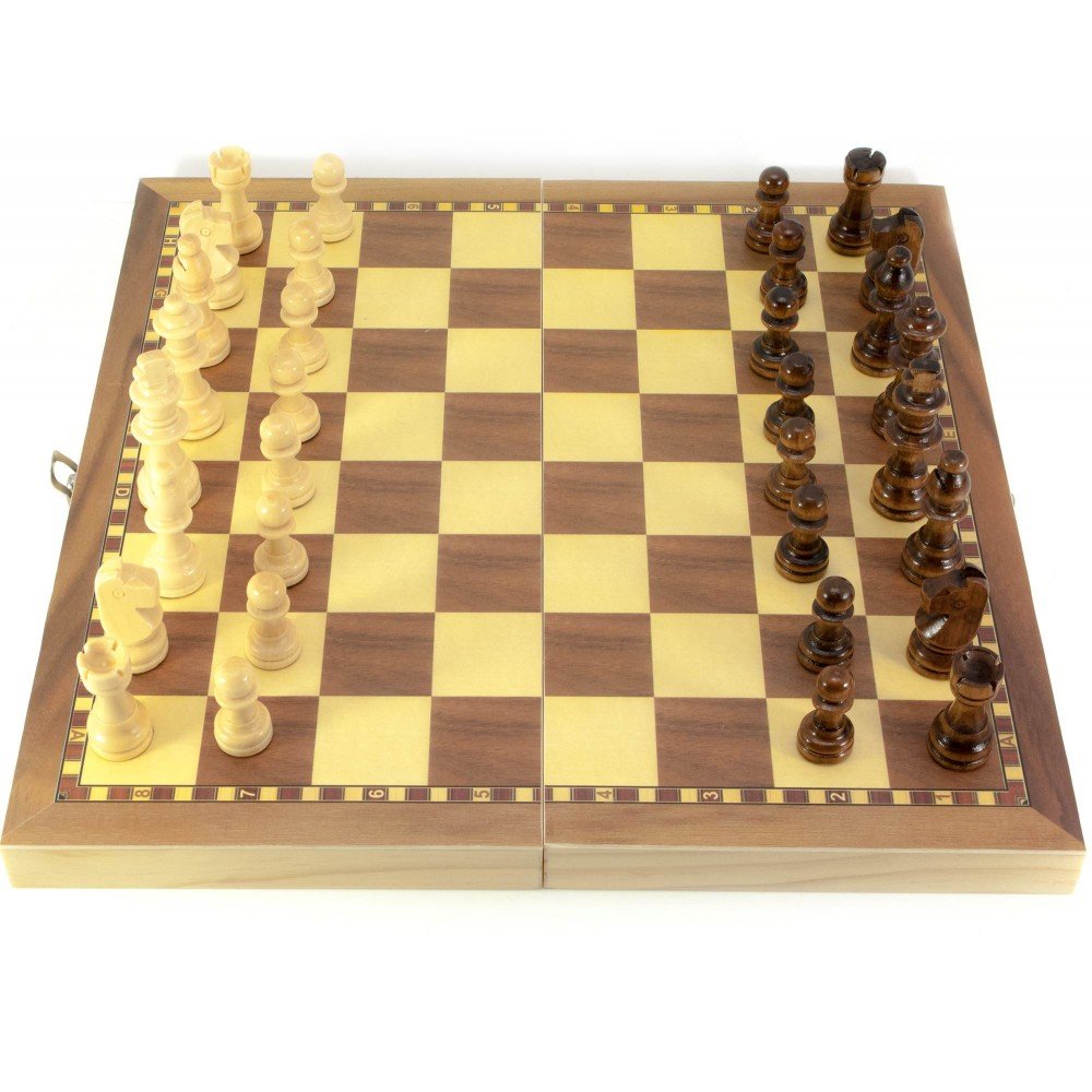 Шахматы деревянные «магнит»