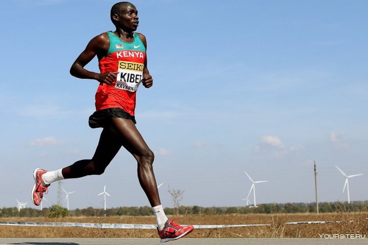Кенийцы бегуны