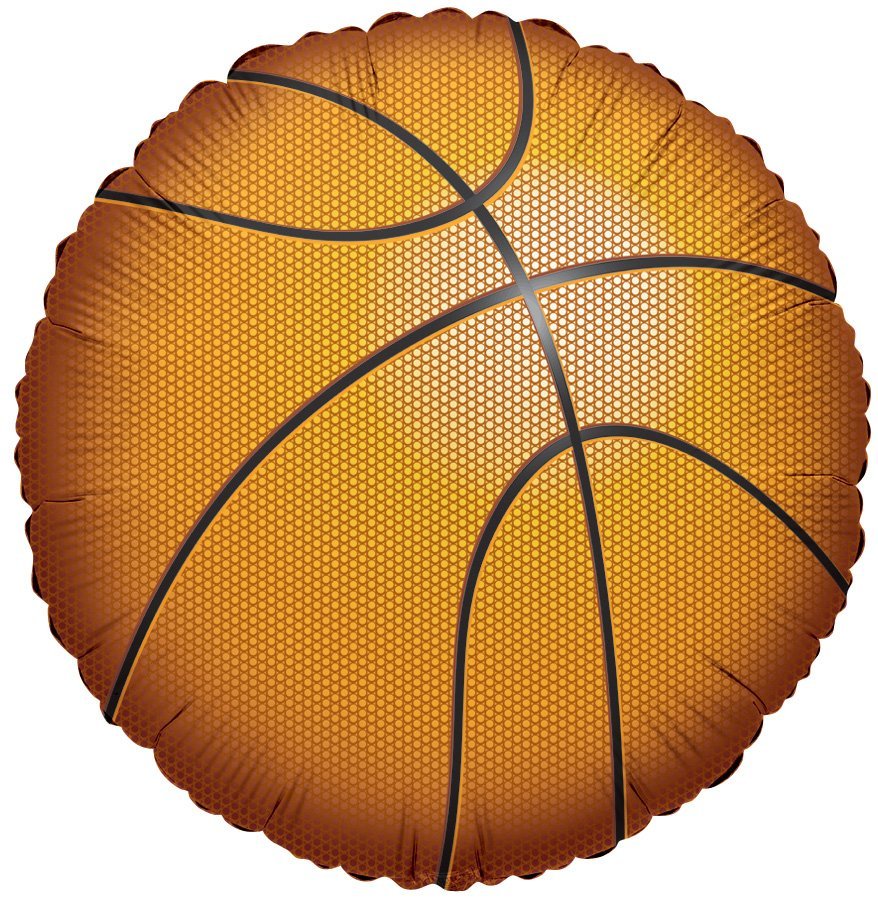 Шар фольга круг баскетбольный мяч
