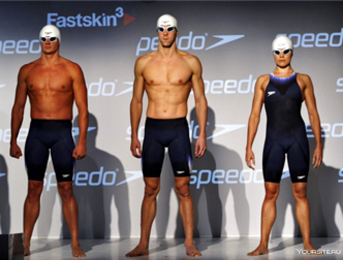 Фигуры пловцов и пловчих